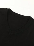 Men's Premium V-Neck Knit Sweater - Ultimate Comfort & Style
