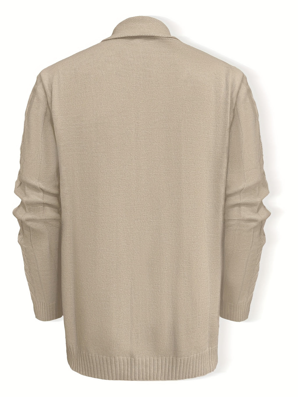 Men's Minimalist Knit Cardigan - Cozy Winter Essential