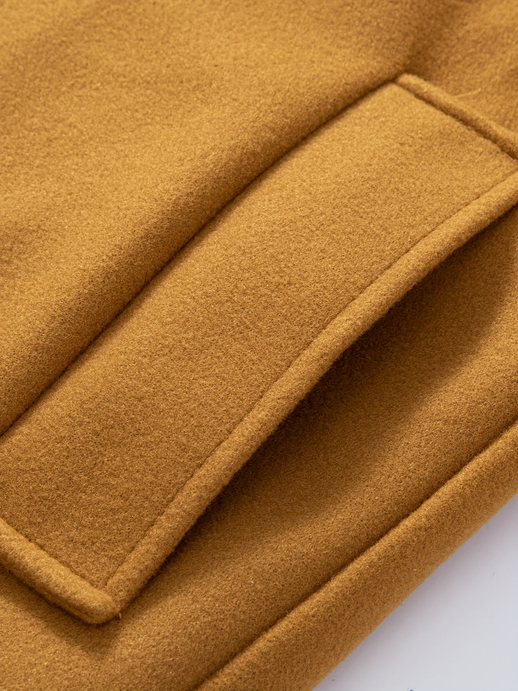 Men's Timeless Winter Trenchcoat - Solid Color Elegance