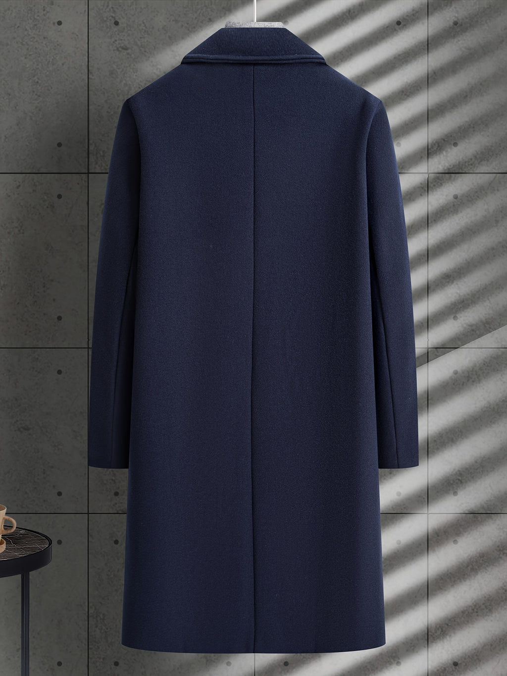 Men's Minimalist Winter Trench Coat