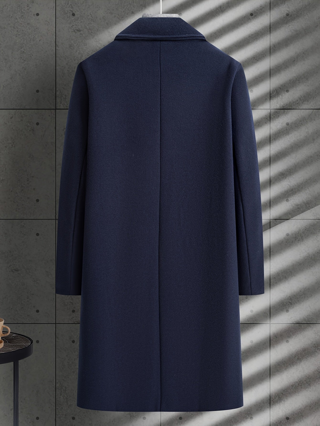 Men's Minimalist Winter Trench Coat