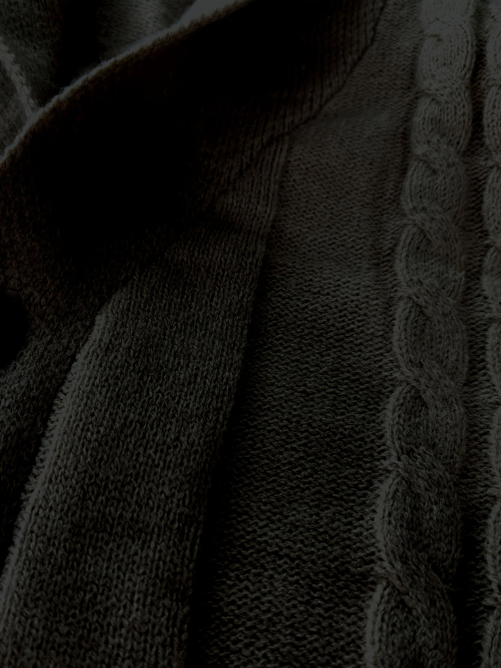 Men's Minimalist Knit Cardigan - Cozy Winter Essential