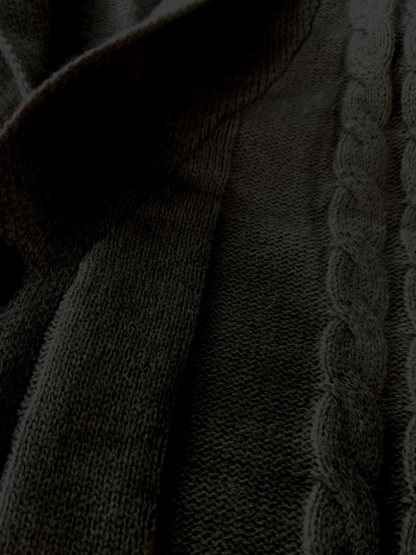 Men's Minimalist Knit Cardigan - Cozy Winter Essential