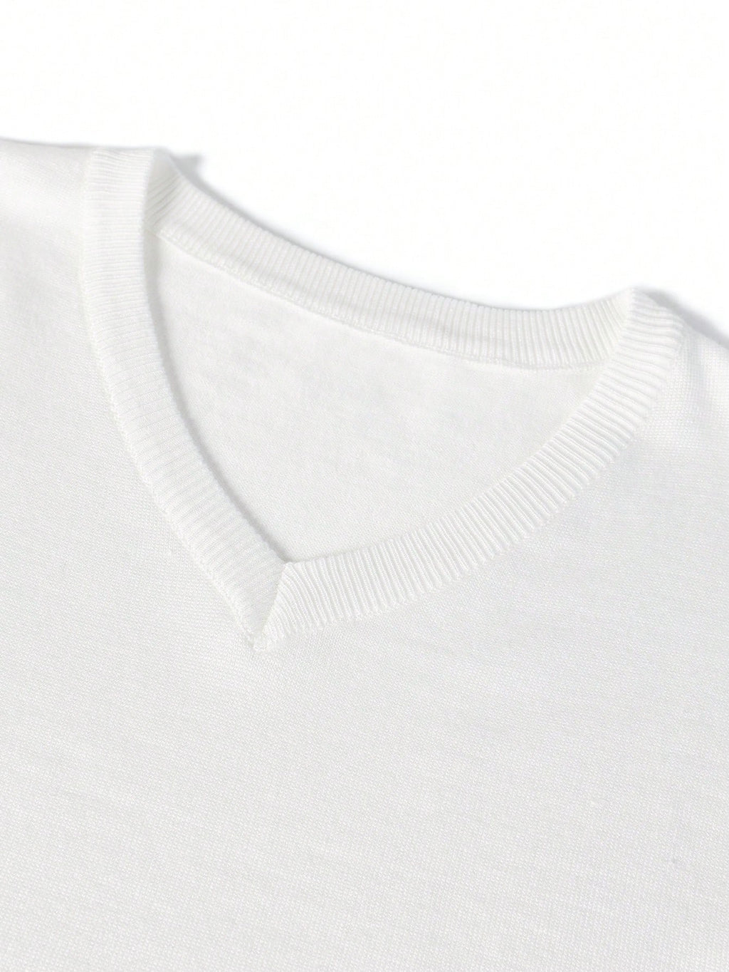 Men's Premium V-Neck Knit Sweater - Ultimate Comfort & Style