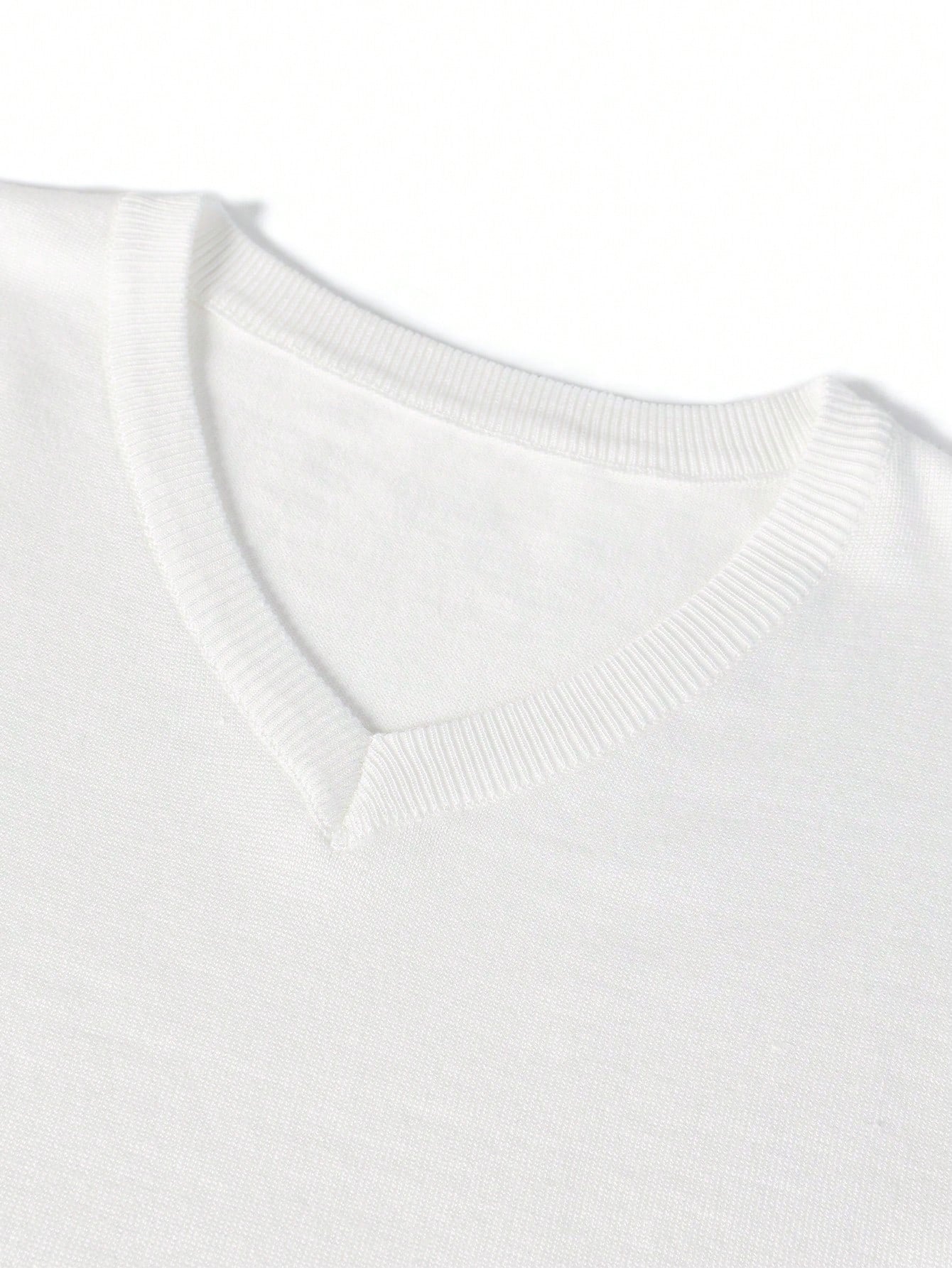 Men's Premium V-Neck Knit Sweater - Ultimate Comfort & Style