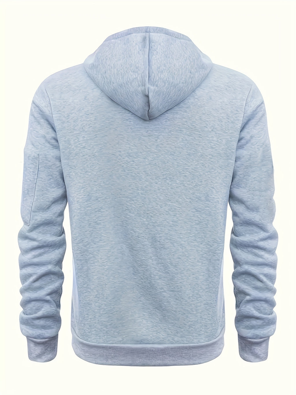 Men's Minimalist Winter Hoodie with Zipper