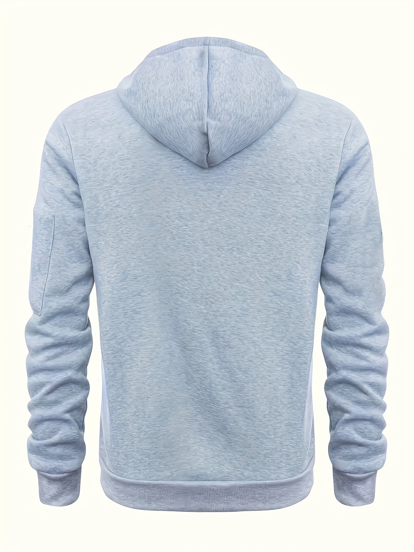 Men's Minimalist Winter Hoodie with Zipper