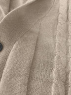 Men's Minimalist Knit Cardigan - Cozy Winter Essential