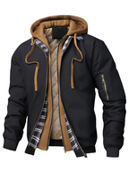 Men's Minimalist Winter Hooded Jacket