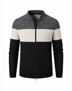 Men's Minimalist High-Neck Wool Jacket