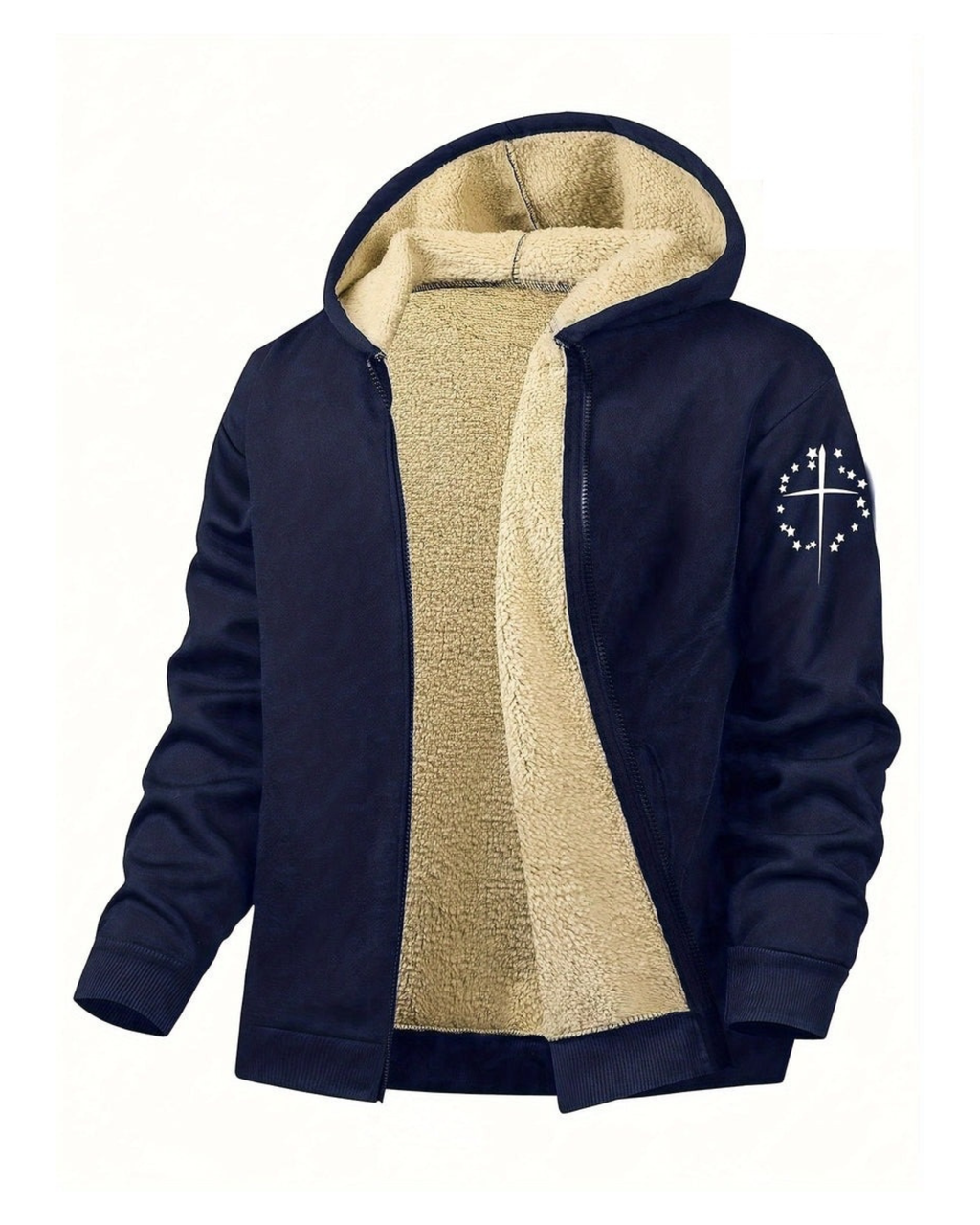 Men's Minimalist Winter Wool Jacket