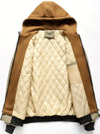 Men's Minimalist Winter Hooded Jacket