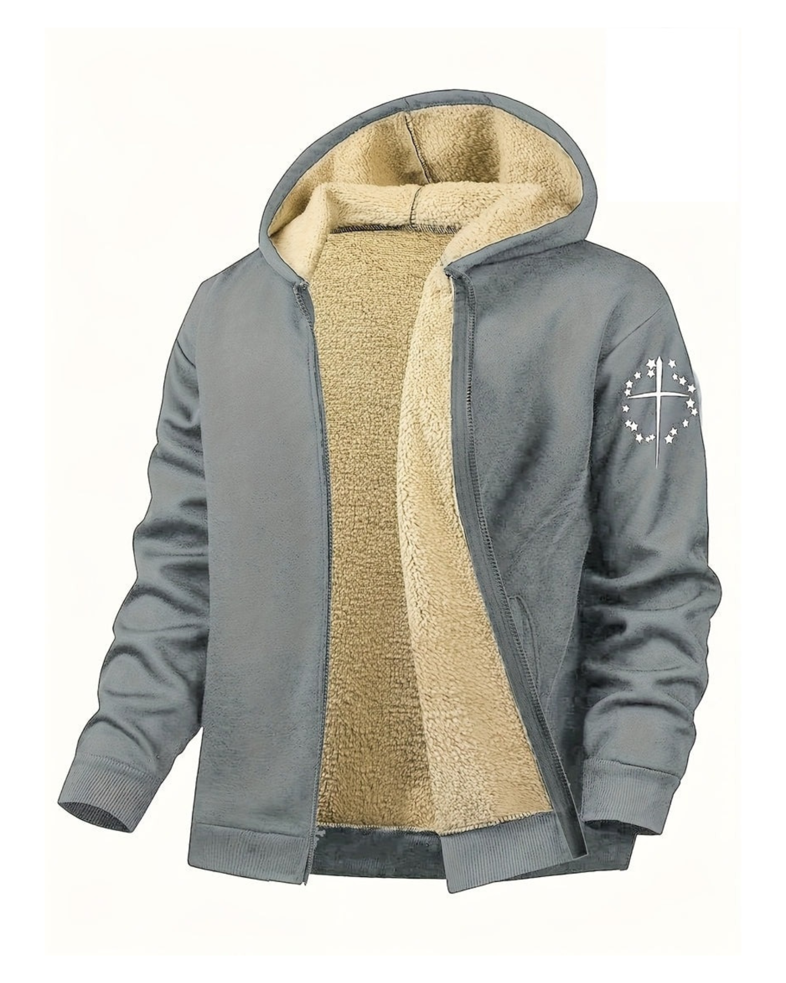 Men's Minimalist Winter Wool Jacket