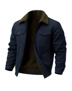 Men's Winter Fleece-Lined Workwear Jacket
