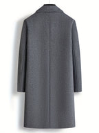 Men's Minimalist Winter Trench Coat