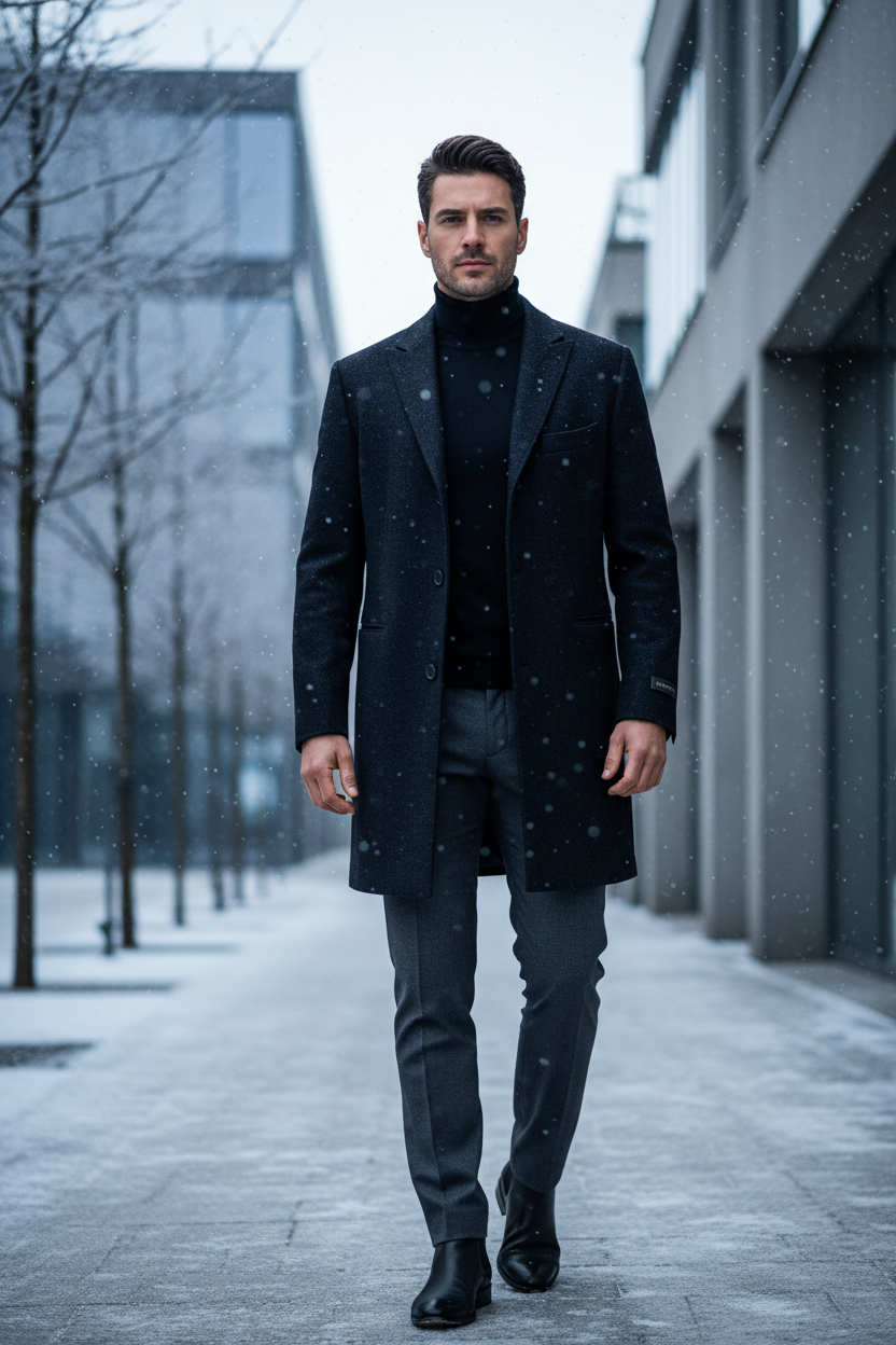 Casaco de inverno premium masculino Ordlin