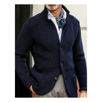 Men's Timeless Wool Knit Cardigan - Winter Essential