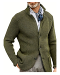Men's Timeless Wool Knit Cardigan - Winter Essential