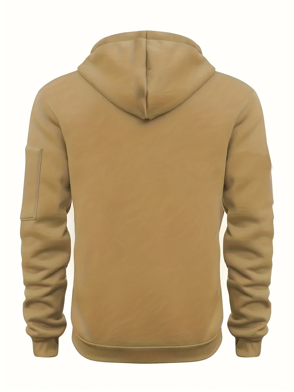 Men's Minimalist Winter Hoodie with Zipper