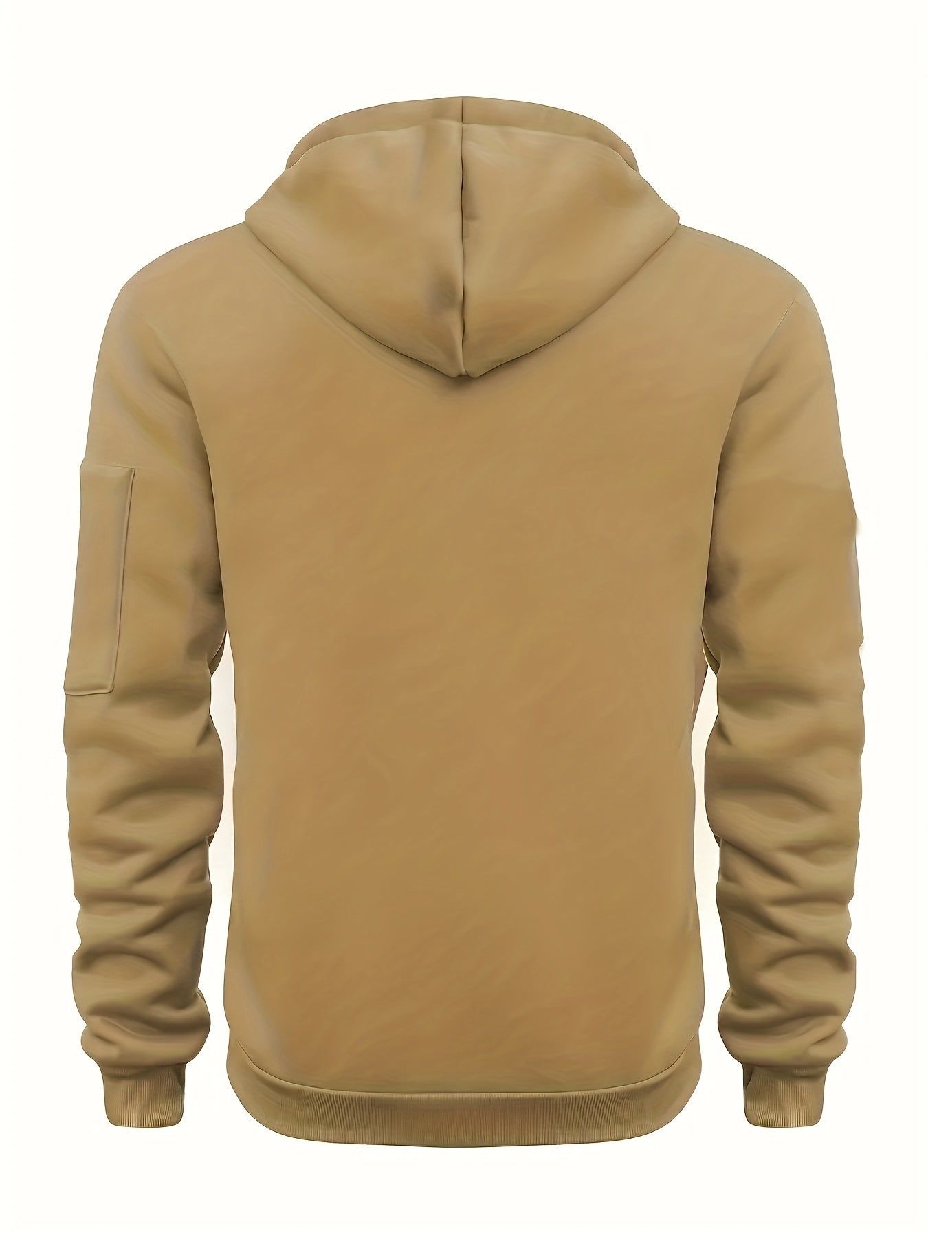 Men's Minimalist Winter Hoodie with Zipper