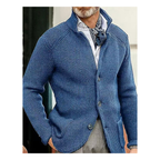 Men's Timeless Wool Knit Cardigan - Winter Essential