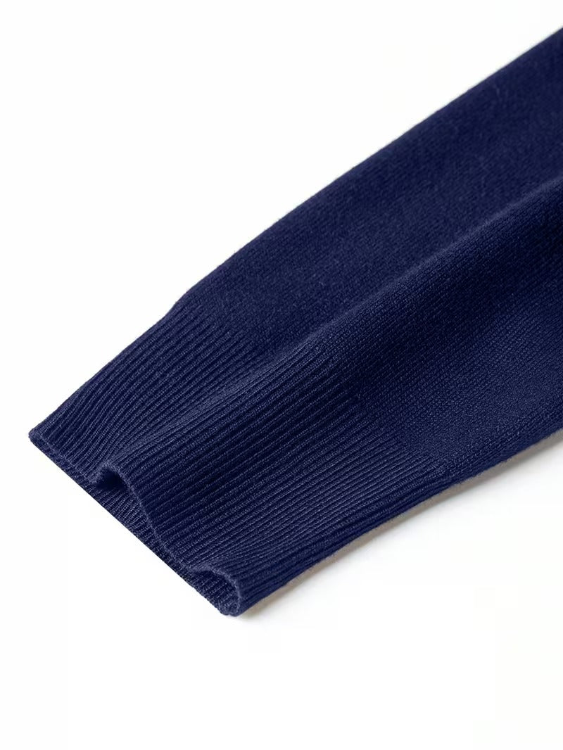 Men's Premium V-Neck Knit Sweater - Ultimate Comfort & Style