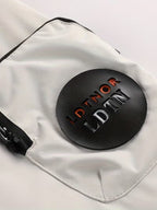 Men's Minimalist Winter Jacket with Hood and Full Zip